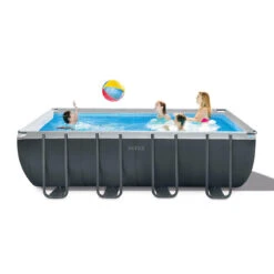 549 X 274 X 132 Cm Intex Piscine Ensemble Ultra XTR Frame Rectangle -Plage Équipement Magasin 549 x 274 x 132 cm intex piscine ensemble ultra xtr frame rectangle 1