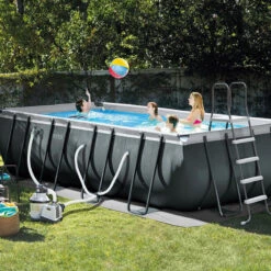 549 X 274 X 132 Cm Intex Piscine Ensemble Ultra XTR Frame Rectangle -Plage Équipement Magasin 549 x 274 x 132 cm intex piscine ensemble ultra xtr frame rectangle 2