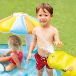 Intex Aire De Jeux Gonflable Alligator 12 Intex Aire De Jeux Gonflable Alligator -Plage Équipement Magasin aire de jeux gonflable alligator 3