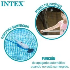 Aspirateur De Piscine Intex - Rechargeable - 28620NP -Plage Équipement Magasin aspirateur de piscine intex rechargeable 28620np 2