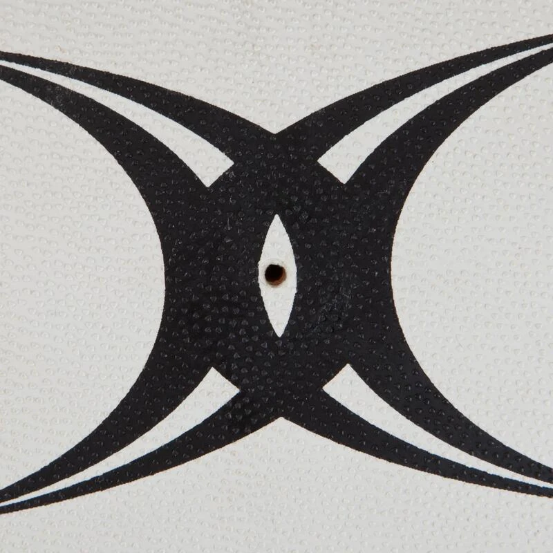Ballon De Rugby Taille 5 - Gilbert Gtr4000 Blanc Noir 11 Ballon De Rugby Taille 5 - Gilbert Gtr4000 Blanc Noir – Image 9