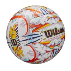 Ballon De Volley Wilson Graffiti Peace Ball -Plage Équipement Magasin ballon de volley wilson graffiti peace ball 3