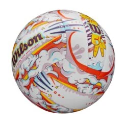 Ballon De Volley Wilson Graffiti Peace Ball -Plage Équipement Magasin ballon de volley wilson graffiti peace ball 4