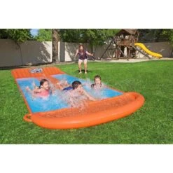 Bestway H2OGO! Toboggan D'Eau Triple Glissière -Plage Équipement Magasin bestway h2ogo toboggan deau triple glissiere 2