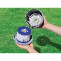 Bestway Lay-Z-Spa Cartouche Filtrante Type VI Pack Duo -Plage Équipement Magasin bestway lay z spa cartouche filtrante type vi pack duo 4
