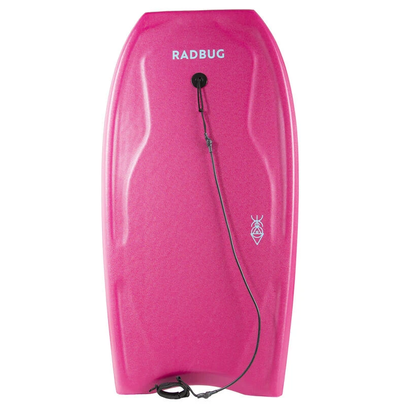 Bodyboard 100 Rose Avec Leash Poignet 4 Bodyboard 100 Rose Avec Leash Poignet – Image 2