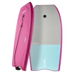 Bodyboard 100 Rose Avec Leash Poignet 13 Bodyboard 100 Rose Avec Leash Poignet -Plage Équipement Magasin bodyboard 100 rose avec leash poignet 5