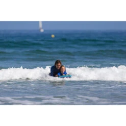 Bodyboard Tandem Enfant Adulte WEEZMI Bleu Avec Poignées -Plage Équipement Magasin bodyboard tandem enfant adulte weezmi bleu avec poignees 3