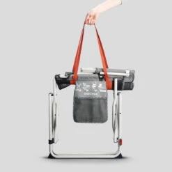 Quechua CHAISE DE TABLE PLIANTE ET CONFORTABLE POUR LE CAMPING -Plage Équipement Magasin chaise de table pliante et confortable pour le camping 2