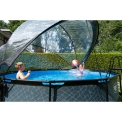 EXIT TOYS Dôme De Piscine ø427cm - Universel -Plage Équipement Magasin dome de piscine o427cm universel 4