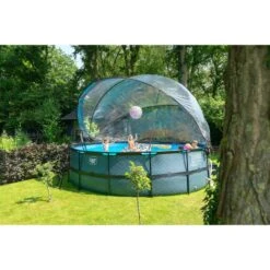 EXIT TOYS Dôme De Piscine ø488cm - Universel -Plage Équipement Magasin dome de piscine o488cm universel 4