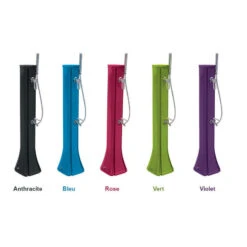 Douche D'extérieur Solaire Happy Go 23L Avec Rince Pieds - PEHD - 120 Cm -Plage Équipement Magasin douche dexterieur solaire happy go 23l avec rince pieds pehd 120 cm 3