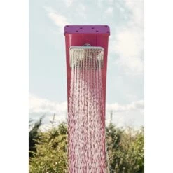 Douche D'extérieur Solaire Spring 30L Avec Rince Pieds - Aluminium - 228 Cm -Plage Équipement Magasin douche dexterieur solaire spring 30l avec rince pieds aluminium 228 cm 4