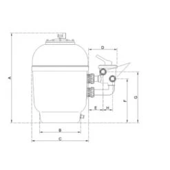 Filtre PPG Montage Latéral 900 -Plage Équipement Magasin filtre ppg montage lateral 900 1