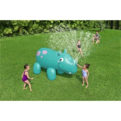 Bestway Fontaine à Eau Gonflable Jumbo Hippo 200 X 96 X 127 Cm -Plage Équipement Magasin fontaine a eau gonflable jumbo hippo 200 x 96 x 127 cm 2