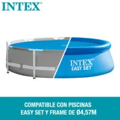 Intex Bâche à Bulles Isolante Ø 457 Cm Piscine Ronde -Plage Équipement Magasin intex bache a bulles isolante o 457 cm piscine ronde 1