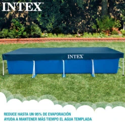 Intex Bâche Cadre Rectangulaire 450x220 Cm - 28039 -Plage Équipement Magasin intex bache cadre rectangulaire 450x220 cm 28039 4
