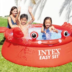 Intex - Easy Set - Piscine - 183x51 Cm - Ronde - Piscine Gonflable -Plage Équipement Magasin intex easy set piscine 183x51 cm ronde piscine gonflable 2