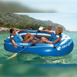 Kayak Gonflable CARAVELLE KK65 - SEVYLOR - 2 Personnes -Plage Équipement Magasin kayak gonflable caravelle kk65 sevylor 2 personnes 2