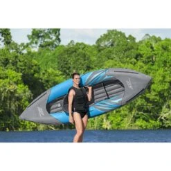 Bestway Kayak Gonflable Pour Une Personne Surge Elite 3,05 m 12 Bestway Kayak Gonflable Pour Une Personne Surge Elite 3,05 m -Plage Équipement Magasin kayak gonflable pour une personne surge elite 305 m 4