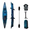 Kayak Gonflable TORPEDO 1P HP - 365cm/12'x72cm/28' - DropStitch MAX 180 Kg -Plage Équipement Magasin kayak gonflable torpedo 1p hp 365cm12x72cm28 dropstitch max 180 kg