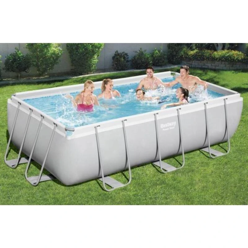 Kit Piscine Bestway POWER STEEL FRAME POOL404x201x100cm 4 Kit Piscine Bestway POWER STEEL FRAME POOL404x201x100cm – Image 2