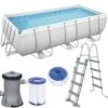 Kit Piscine Bestway POWER STEEL FRAME POOL404x201x100cm 1 Kit Piscine Bestway POWER STEEL FRAME POOL404x201x100cm -Plage Équipement Magasin kit piscine bestway power steel frame pool404x201x100cm