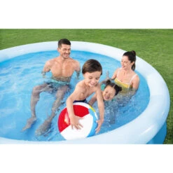 Bestway Kit Piscine Gonflable Ronde 3,05 m x 66 cm -Plage Équipement Magasin kit piscine gonflable ronde 305 m x 66 cm 2