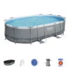 Bestway Kit Piscine Hors Sol 4,88 x 3,05 x 1,07 m -Plage Équipement Magasin kit piscine hors sol 488 x 305 x 107 m