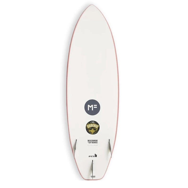 MF 4'10 Eugenie Softboard- Coral 4 MF 4'10 Eugenie Softboard- Coral – Image 2
