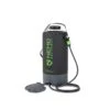 Nemo Equipment Helio LX Pressure Shower - Douche Extérieure - Noir/Vert Pomme -Plage Équipement Magasin nemo equipment helio lx pressure shower douche exterieure noirvert pomme