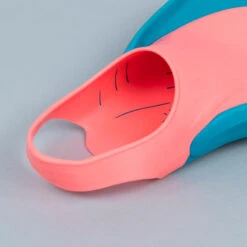 Palmes De Natation Tonifins 500 Bleu Corail -Plage Équipement Magasin palmes de natation tonifins 500 bleu corail 3