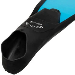 Palmes GO N SEA - BLUE DARCK Avec Voilure En Fibre De Verre Bleue -Plage Équipement Magasin palmes go n sea blue darck avec voilure en fibre de verre bleue 3