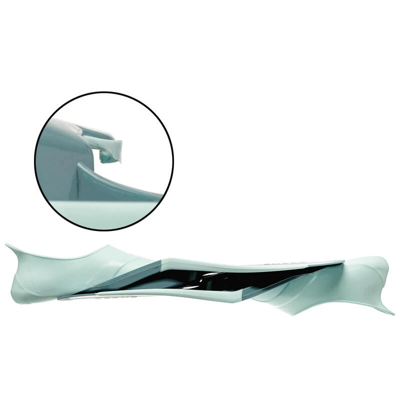 Palmes Plongée Enfant - FF 100 Soft Vert Clair 8 Palmes Plongée Enfant - FF 100 Soft Vert Clair – Image 6