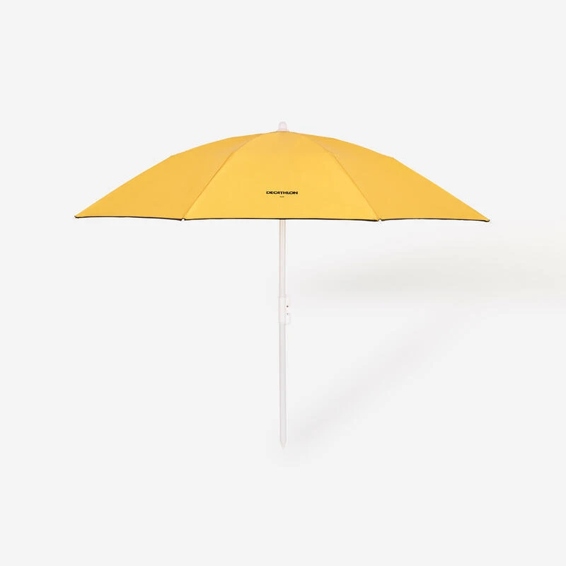 Decathlon Parasol De Plage Compact 2 Places UPF 50+ - Paruv 160 Ocre Jaune 9 Decathlon Parasol De Plage Compact 2 Places UPF 50+ - Paruv 160 Ocre Jaune – Image 8