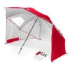 Parasol De Plage - Protection UPF+50 - 2,4 M De Diamètre - Rouge - SPORT-BRELLA 1 Parasol De Plage - Protection UPF+50 - 2,4 M De Diamètre - Rouge - SPORT-BRELLA -Plage Équipement Magasin parasol de plage protection upf50 24 m de diametre rouge sport brella