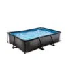 EXIT TOYS Piscine 300x200x65cm Avec Pompe Filtrante -Plage Équipement Magasin piscine 300x200x65cm avec pompe filtrante