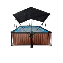 EXIT TOYS Piscine 300x200x65cm Avec Voile D'ombrage Et Pompe Filtrante -Plage Équipement Magasin piscine 300x200x65cm avec voile dombrage et pompe filtrante 2