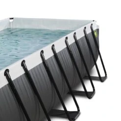 EXIT TOYS Piscine 400x200x122cm Avec Pompe Filtrante -Plage Équipement Magasin piscine 400x200x122cm avec pompe filtrante 3