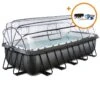 EXIT TOYS Piscine 540x250x122cm Avec Kit D'accessoires -Plage Équipement Magasin piscine 540x250x122cm avec kit daccessoires