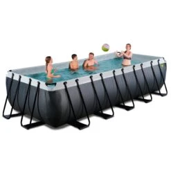 EXIT TOYS Piscine 540x250x122cm Avec Pompe Filtrante -Plage Équipement Magasin piscine 540x250x122cm avec pompe filtrante 4