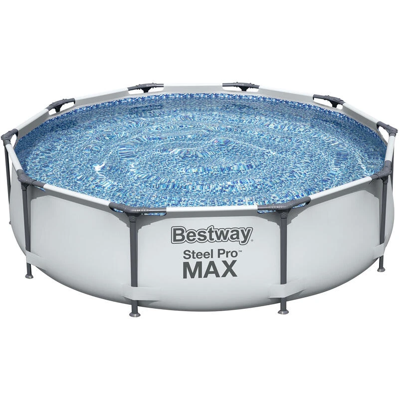 Piscine Bestway Steel Pro Max + Pompe à Filtre 305 Cm 3 Piscine Bestway Steel Pro Max + Pompe à Filtre 305 Cm