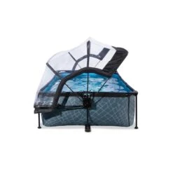 EXIT TOYS Piscine Couverte 220x150x65cm Avec Pompe Filtrante -Plage Équipement Magasin piscine couverte 220x150x65cm avec pompe filtrante 4