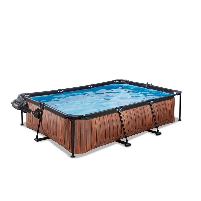 EXIT TOYS Piscine Couverte 300x200x65cm Avec Pompe Filtrante 5 EXIT TOYS Piscine Couverte 300x200x65cm Avec Pompe Filtrante – Image 3