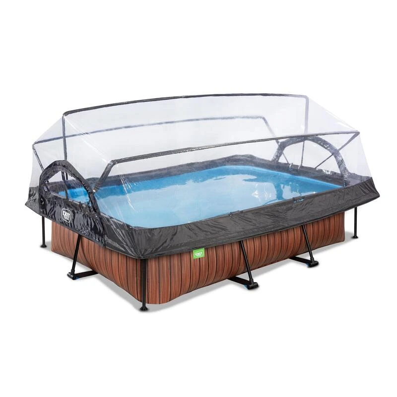 EXIT TOYS Piscine Couverte 300x200x65cm Avec Pompe Filtrante 3 EXIT TOYS Piscine Couverte 300x200x65cm Avec Pompe Filtrante