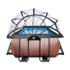 EXIT TOYS Piscine Couverte 540x250x122cm Avec Pompe Filtrante à Sable -Plage Équipement Magasin piscine couverte 540x250x122cm avec pompe filtrante a sable 3