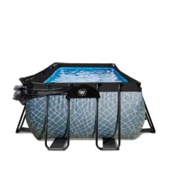 EXIT TOYS Piscine Couverte 540x250x122cm Avec Pompe Filtrante à Sable Et &agra -Plage Équipement Magasin piscine couverte 540x250x122cm avec pompe filtrante a sable et and agra 5