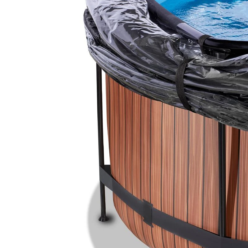 EXIT TOYS Piscine Couverte ø360x122cm Avec Pompe Filtrante à Sable Et & 7 EXIT TOYS Piscine Couverte ø360x122cm Avec Pompe Filtrante à Sable Et & – Image 5