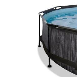 EXIT TOYS Piscine Couverte Wood ø360x76cm Avec Pompe Filtrante -Plage Équipement Magasin piscine couverte wood o360x76cm avec pompe filtrante 3
