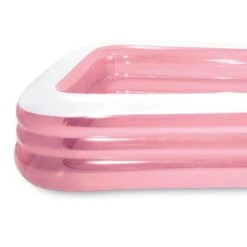 Intex Piscine Gonflable Rectangulaire Givrée Rose -Plage Équipement Magasin piscine gonflable rectangulaire givree rose 2